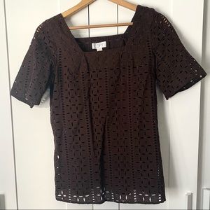 Ann Taylor Loft short sleeve blouse